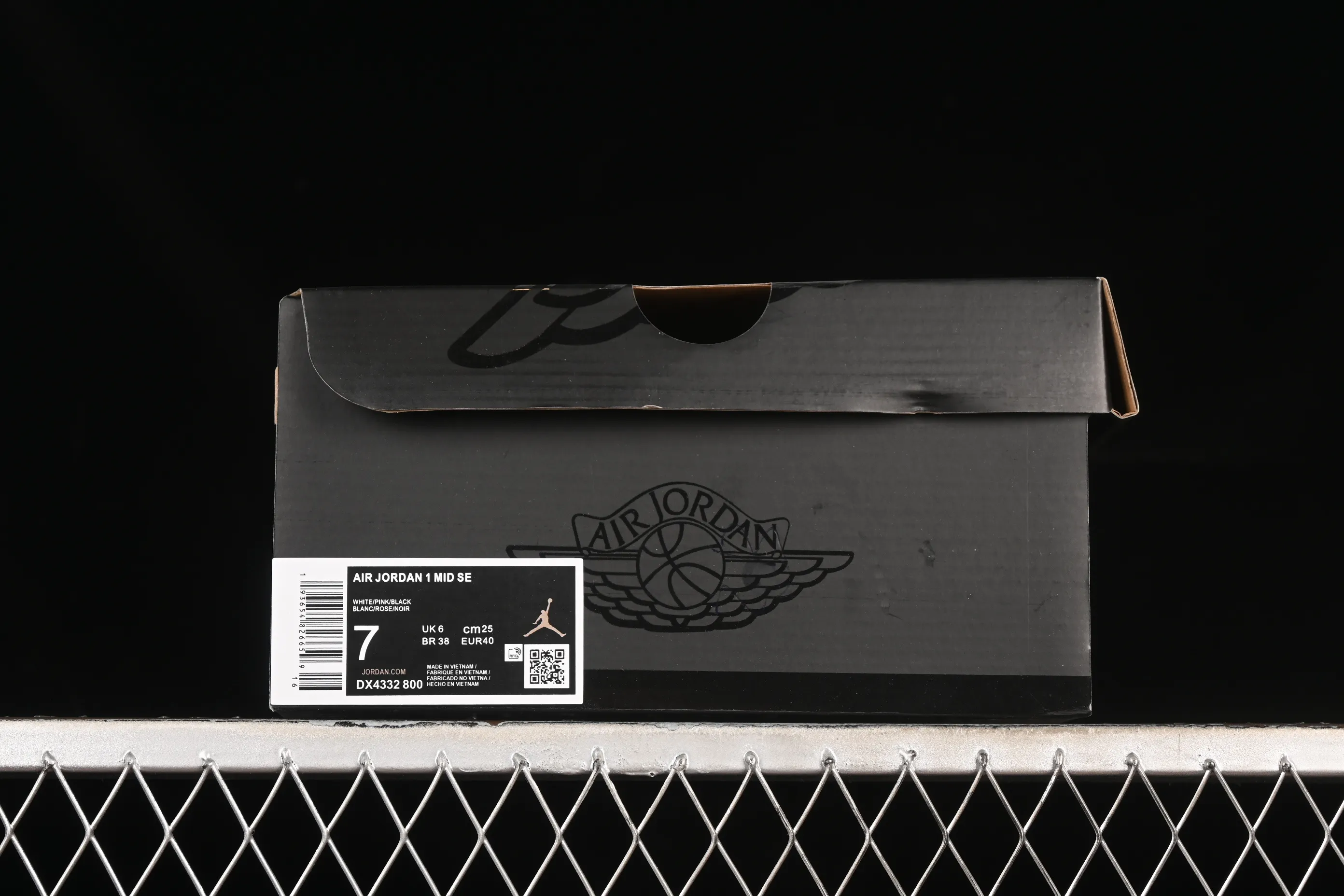 All categories Air Jordan Jordan series basketball shoes Air Jordan 1 Mid Air Jordan 1 Mid AJ1 Joe 1 neutral powder mid-top cultural casual sneakers DX4332-800